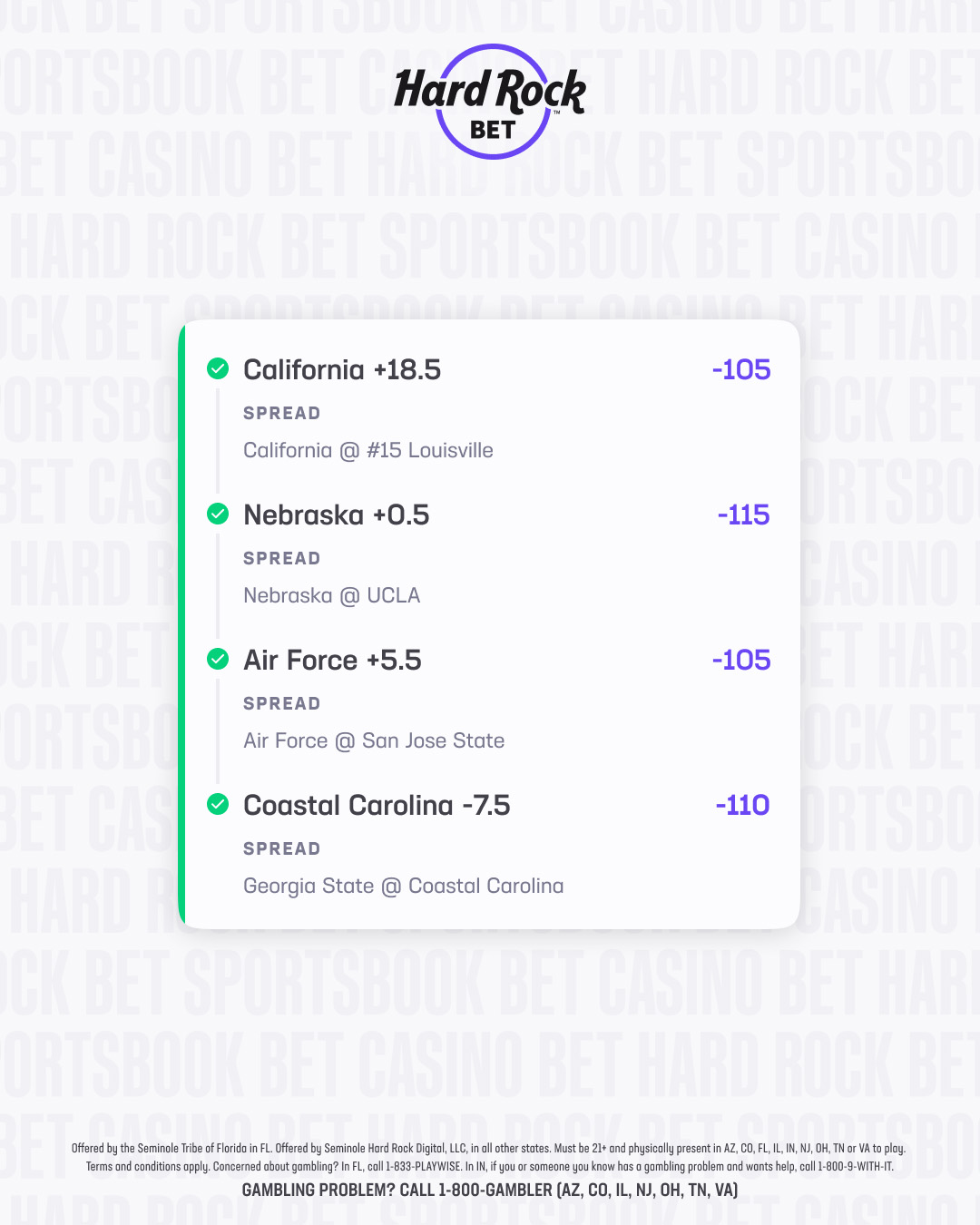 big cfb parlay 4